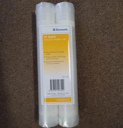 11in Vacuum Sealer Roll Twin Pack Dometic Cryovac Bags - no longer available