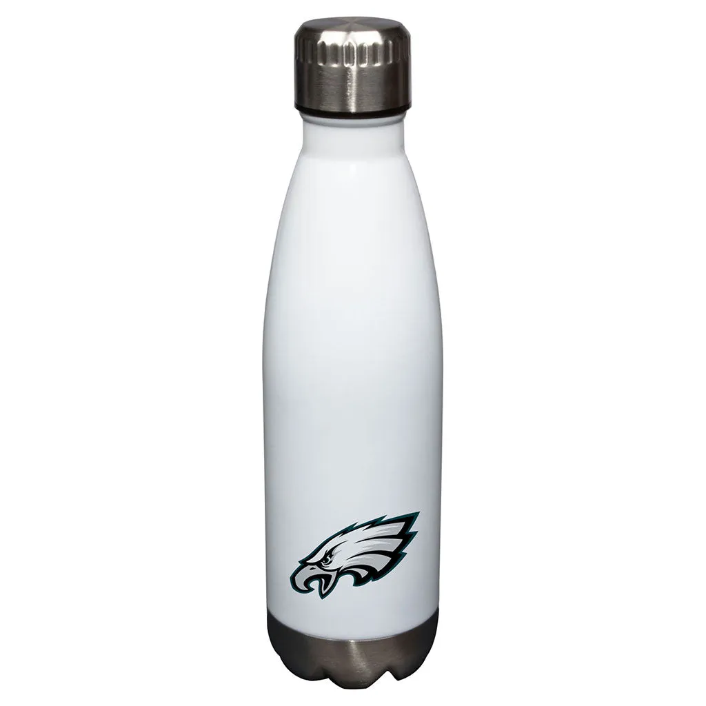 17oz White Philadelphia Eagles Glacier Water Bottle