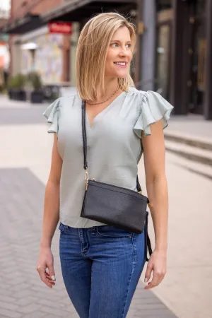 Abby 3-in-1 Handbag - Black