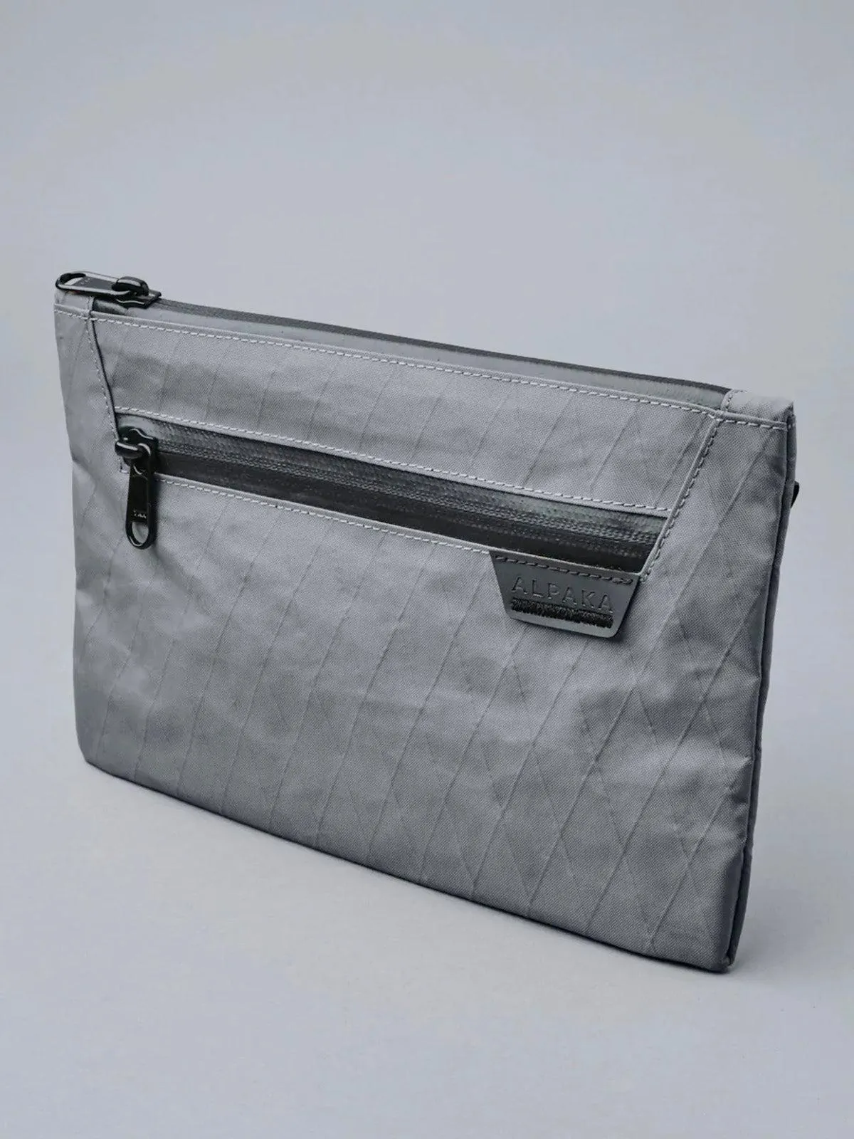 Alpaka Zip Pouch Max Forest Slate Grey