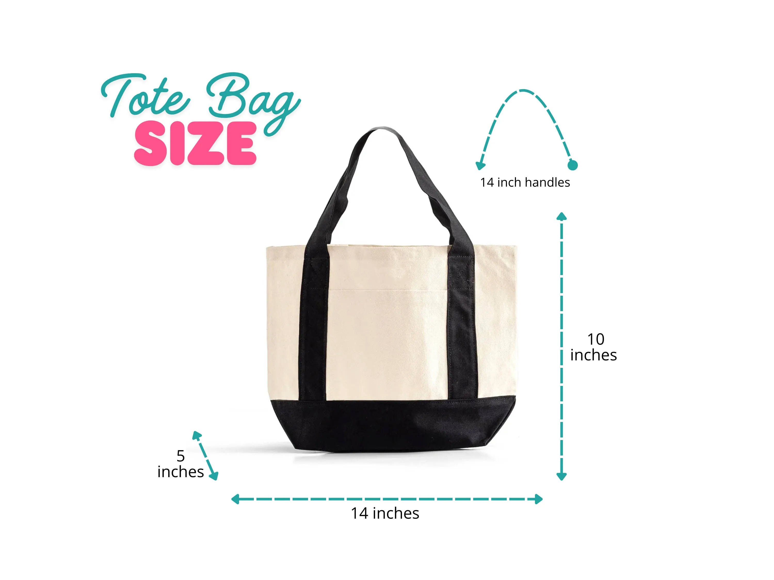 Alpha Sigma Tau Black Trim Canvas Tote Bag - Perfect for Everyday Sorority Life
