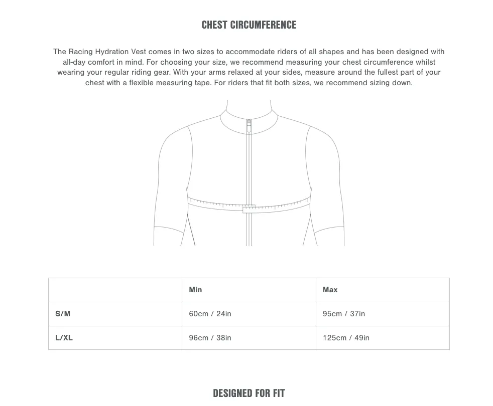 Apidura - Racing Hydration Vest