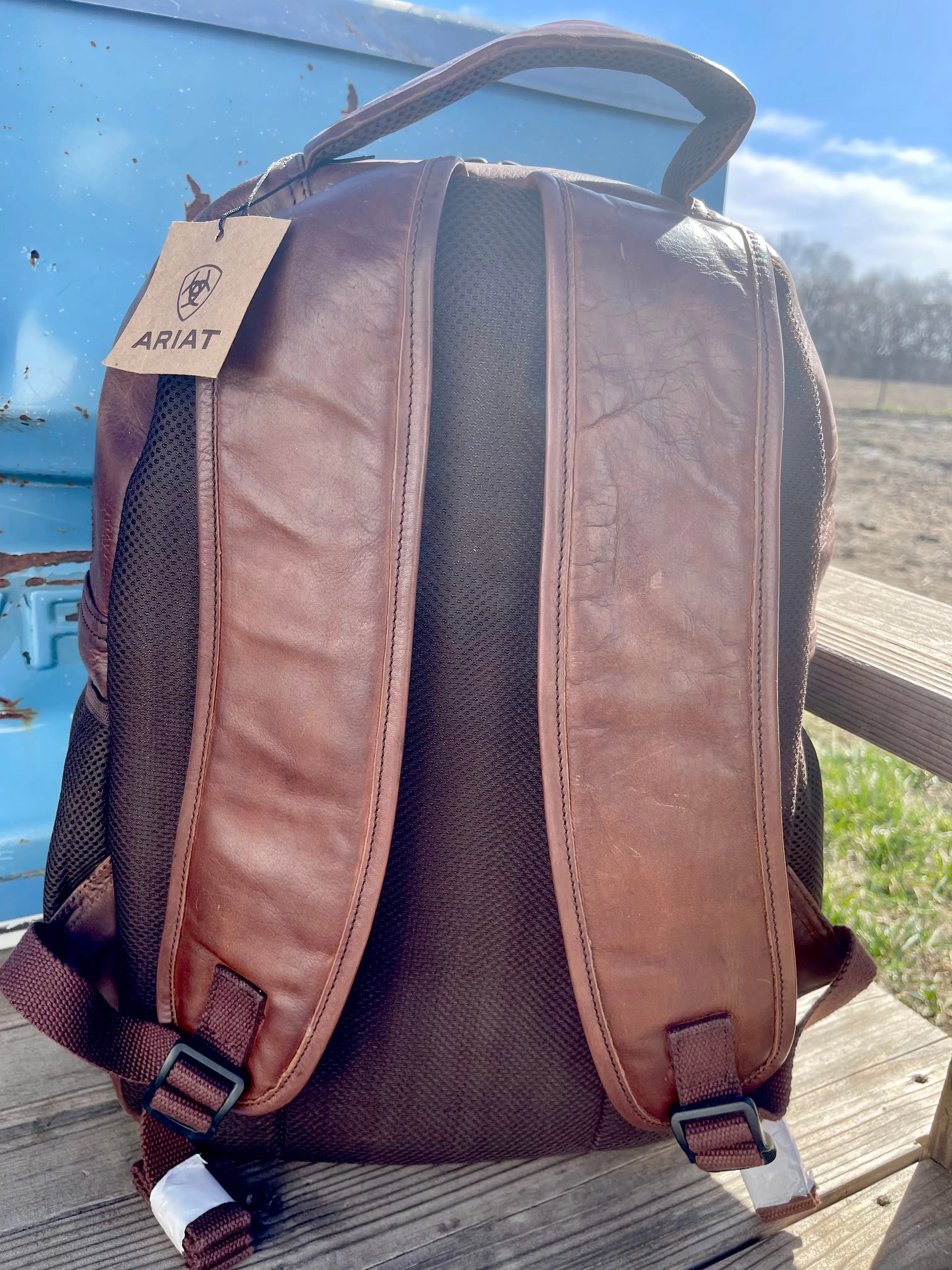 Ariat Leather Backpack