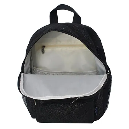 Black Glitter NGIL Small Gymnastics Competition backpacks and Cheer Dance Backpack