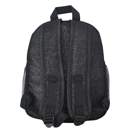 Black Glitter NGIL Small Gymnastics Competition backpacks and Cheer Dance Backpack