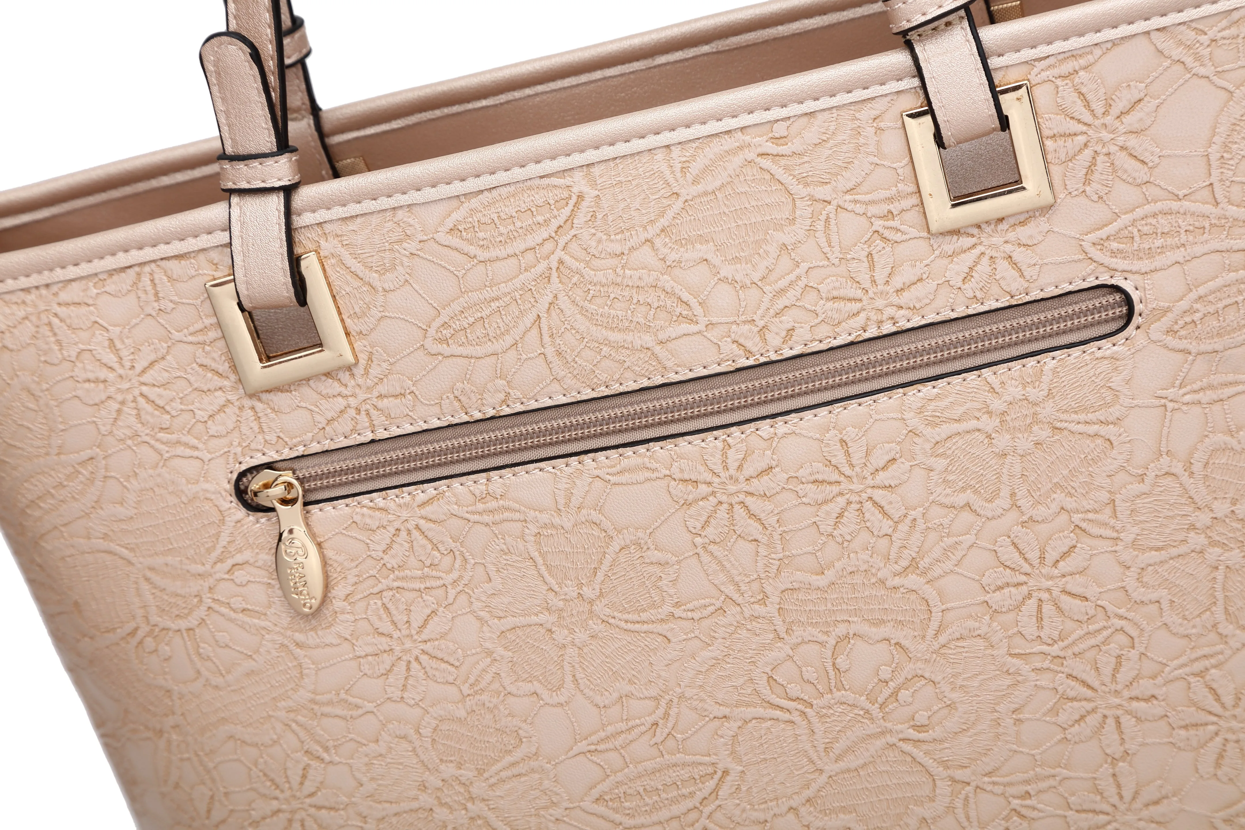 Blossoming Love Floral Tote Bag [JE7769]
