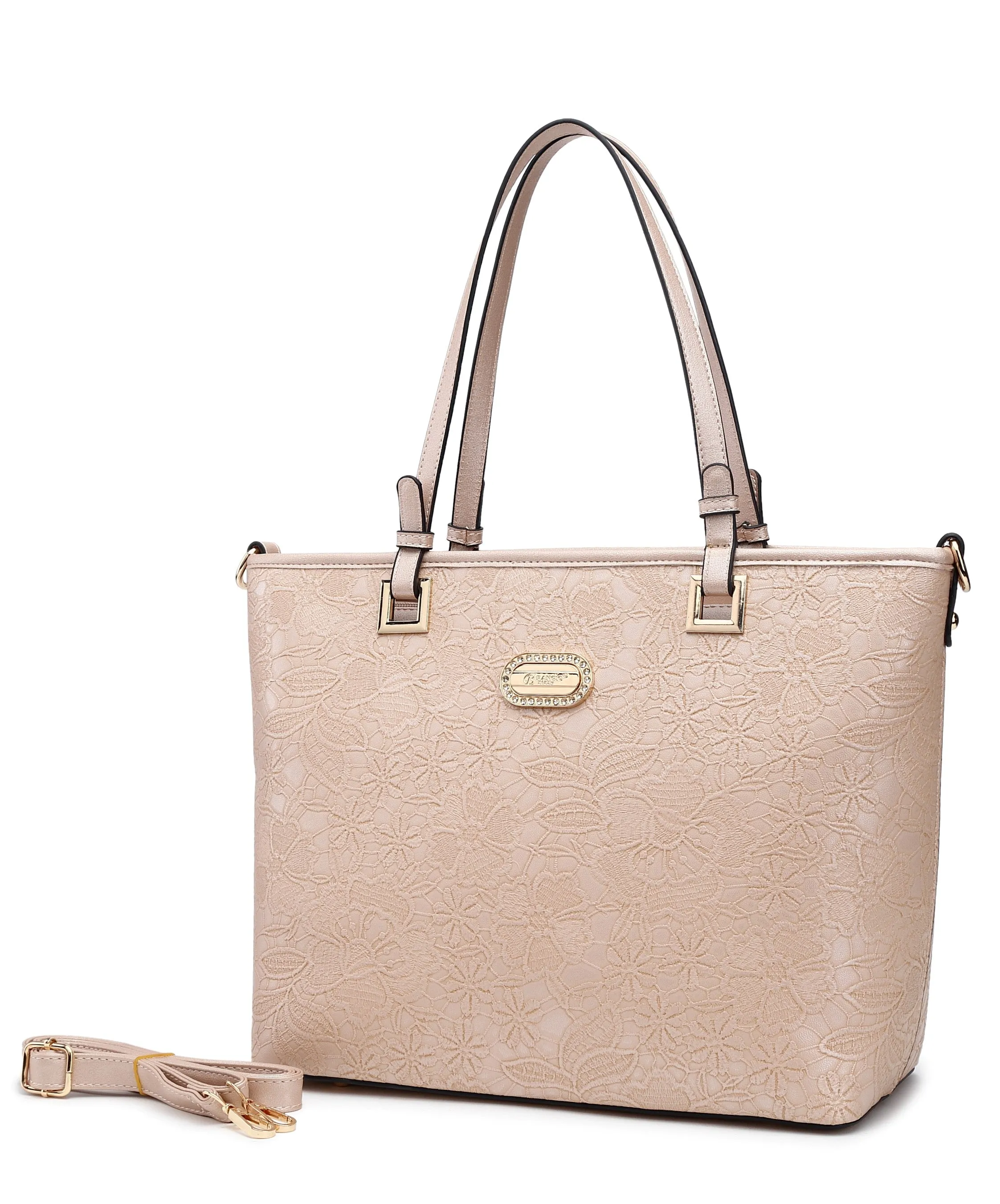 Blossoming Love Floral Tote Bag [JE7769]