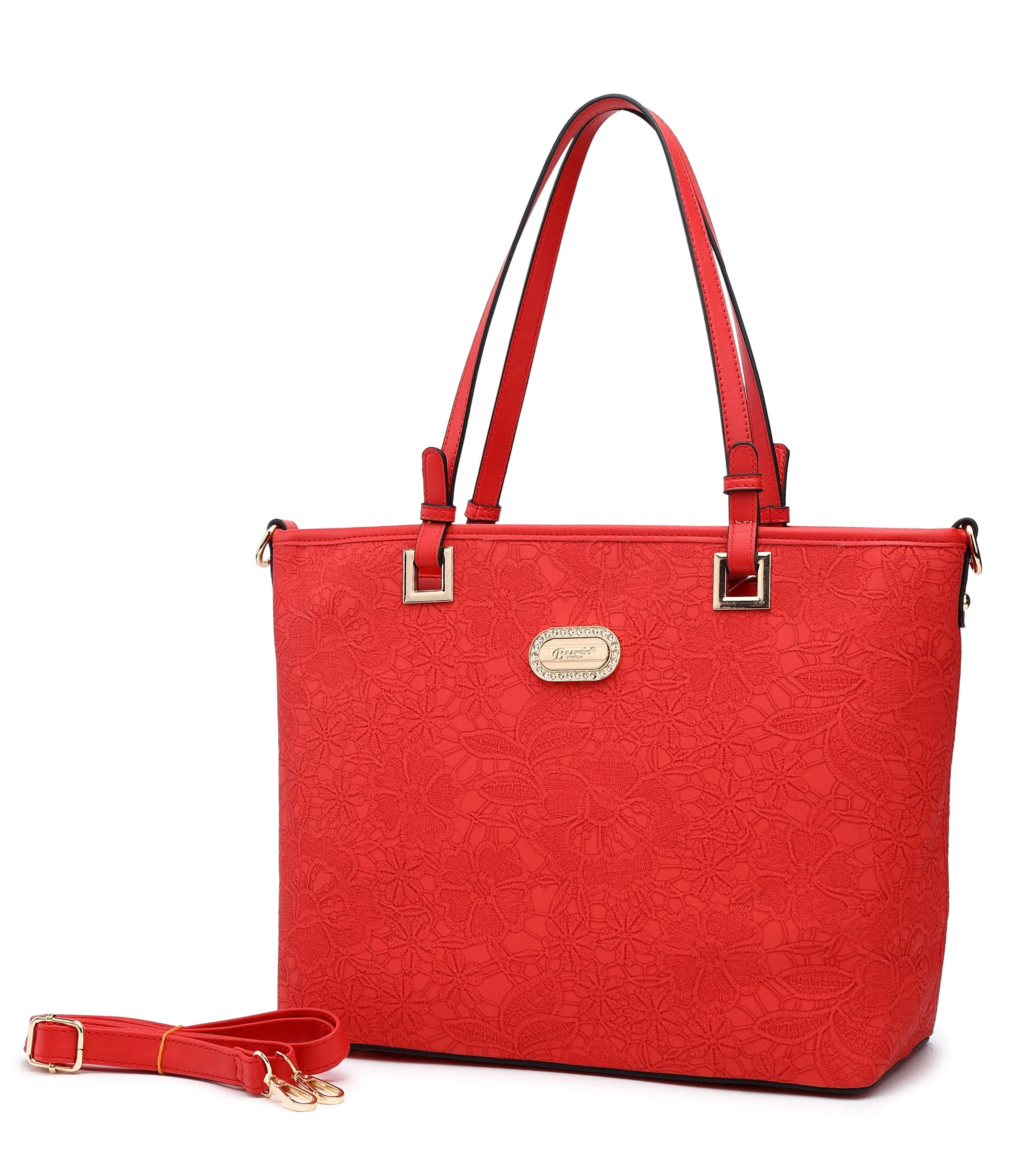 Blossoming Love Floral Tote Bag [JE7769]