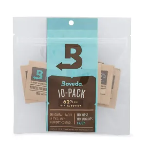 Boveda 62% Humidity Pack Small 4 Gram (10 Count, 50 Count or 125 Count Display)