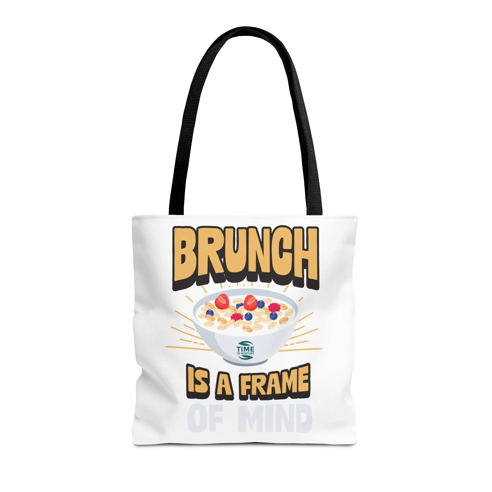 Brunch Vibes Tote Bag, Perfect for Gifts, Foodie Lover, Weekend Getaway, Eco-Friendly Shopping, Fun & Stylish