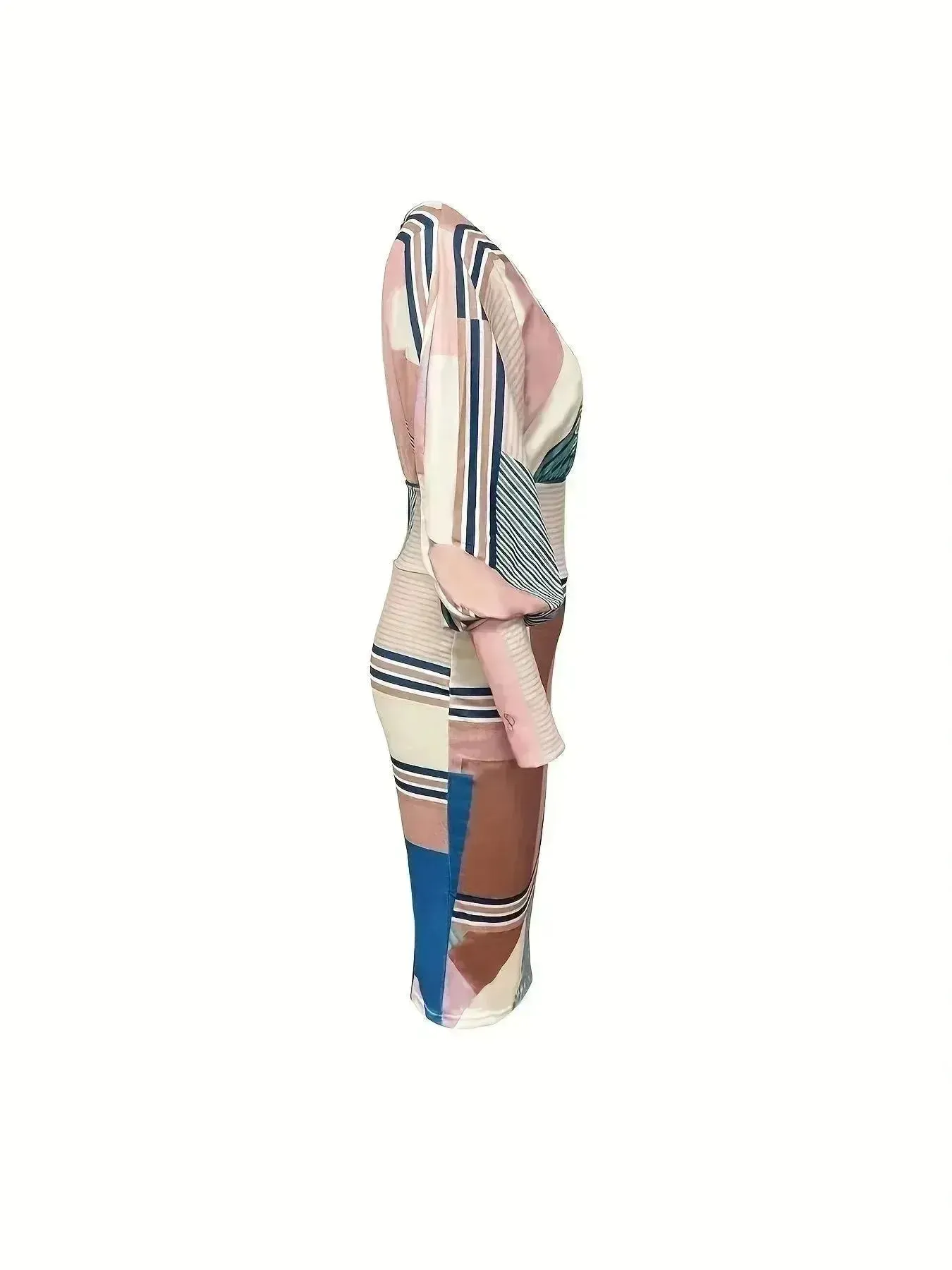 Casual Printed Dress - Women's Lightweight Sleeveless Dress