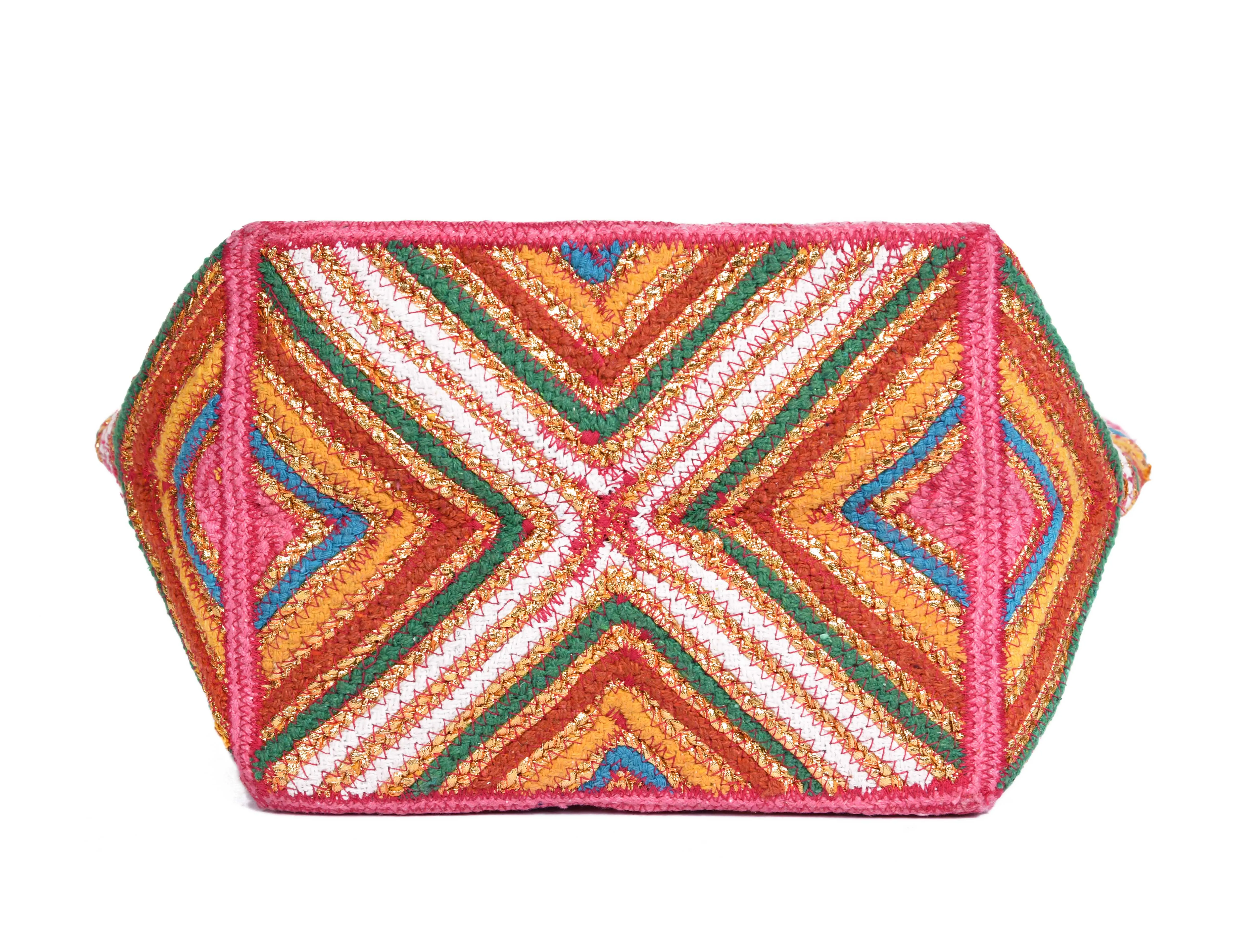 Chic Charm Jute Tote Bags | LB-699