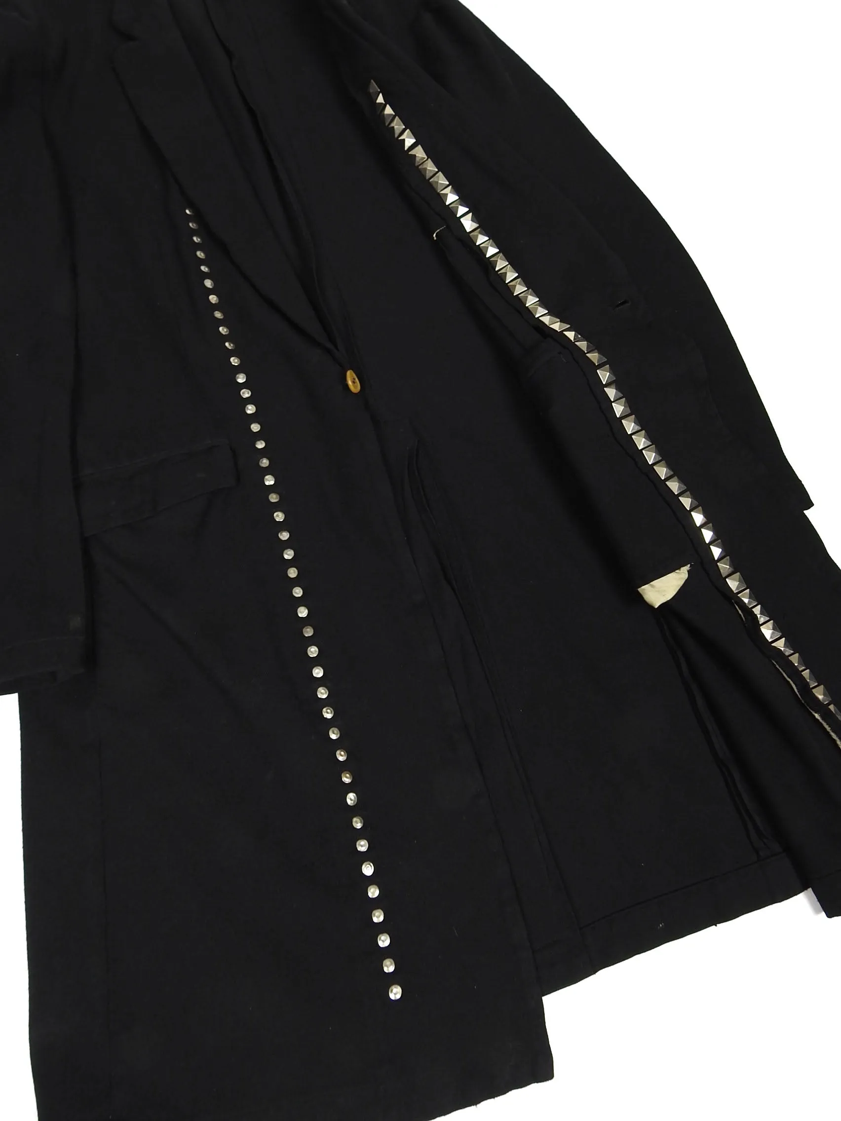 Comme Des Garçons Evergreen AD2008 Studded Coat Size XL