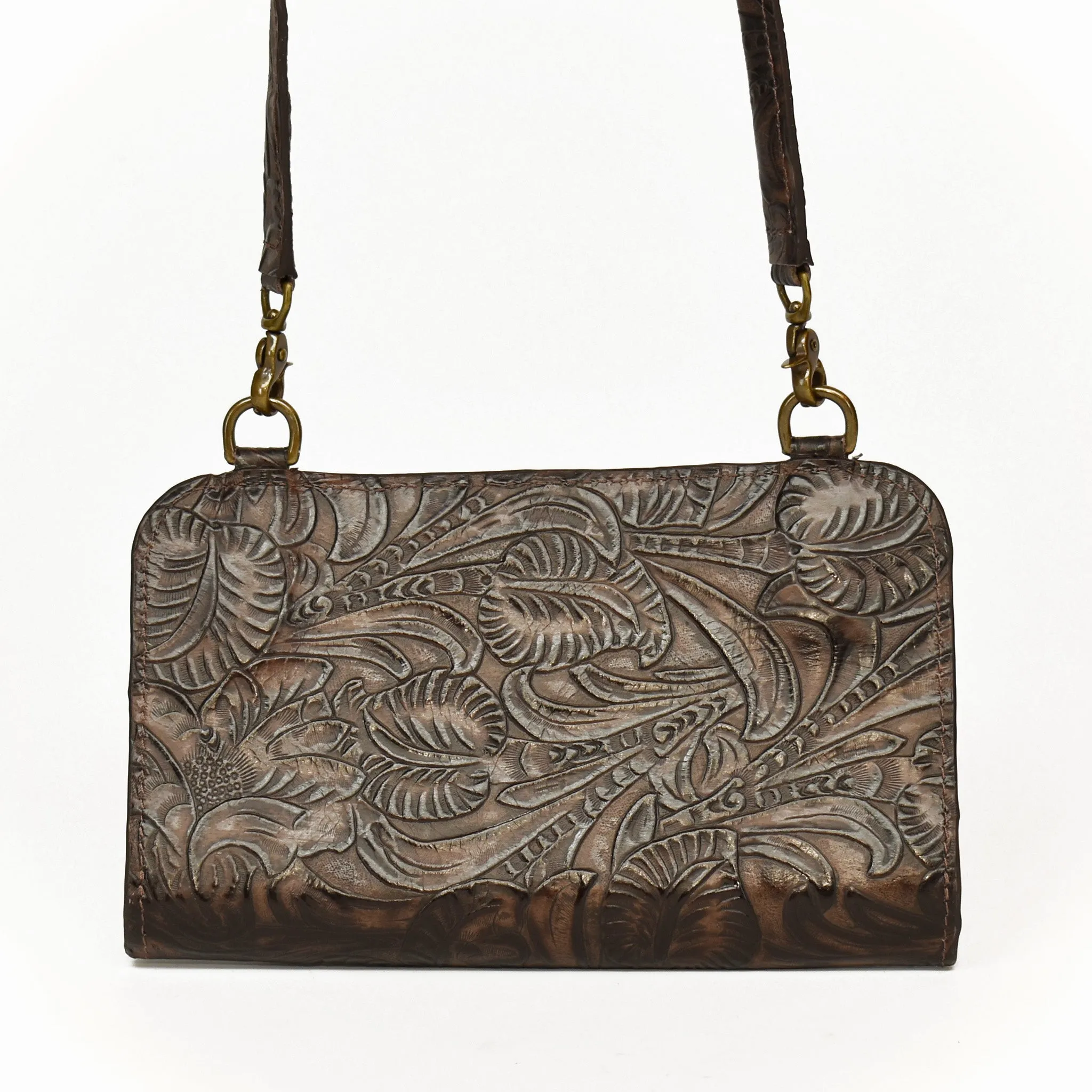 Crossbody Double Zip Wallet I