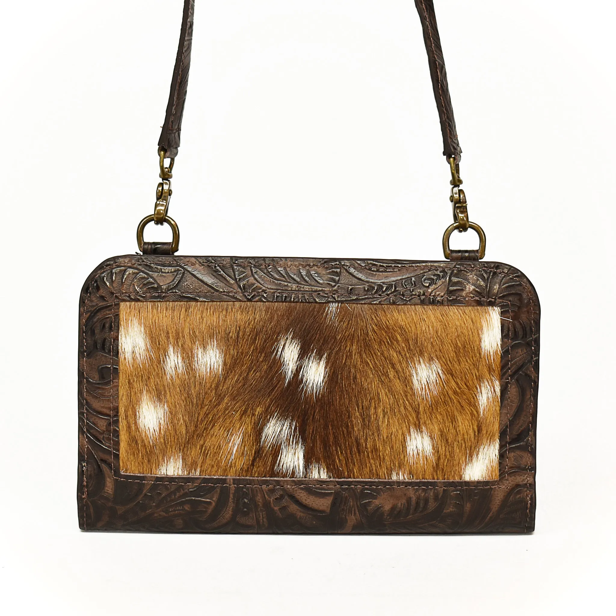 Crossbody Double Zip Wallet I