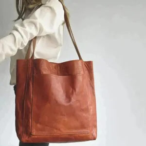 Eevi | Vrouwen Fashion Zacht PU Lederen Schoudertas Grote Capaciteit