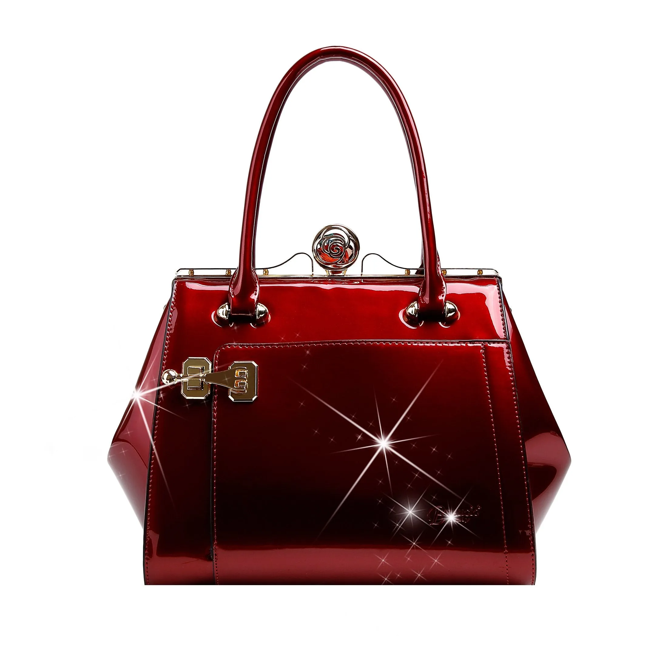 Euro Moda Top Handle Handbag [KB8104]