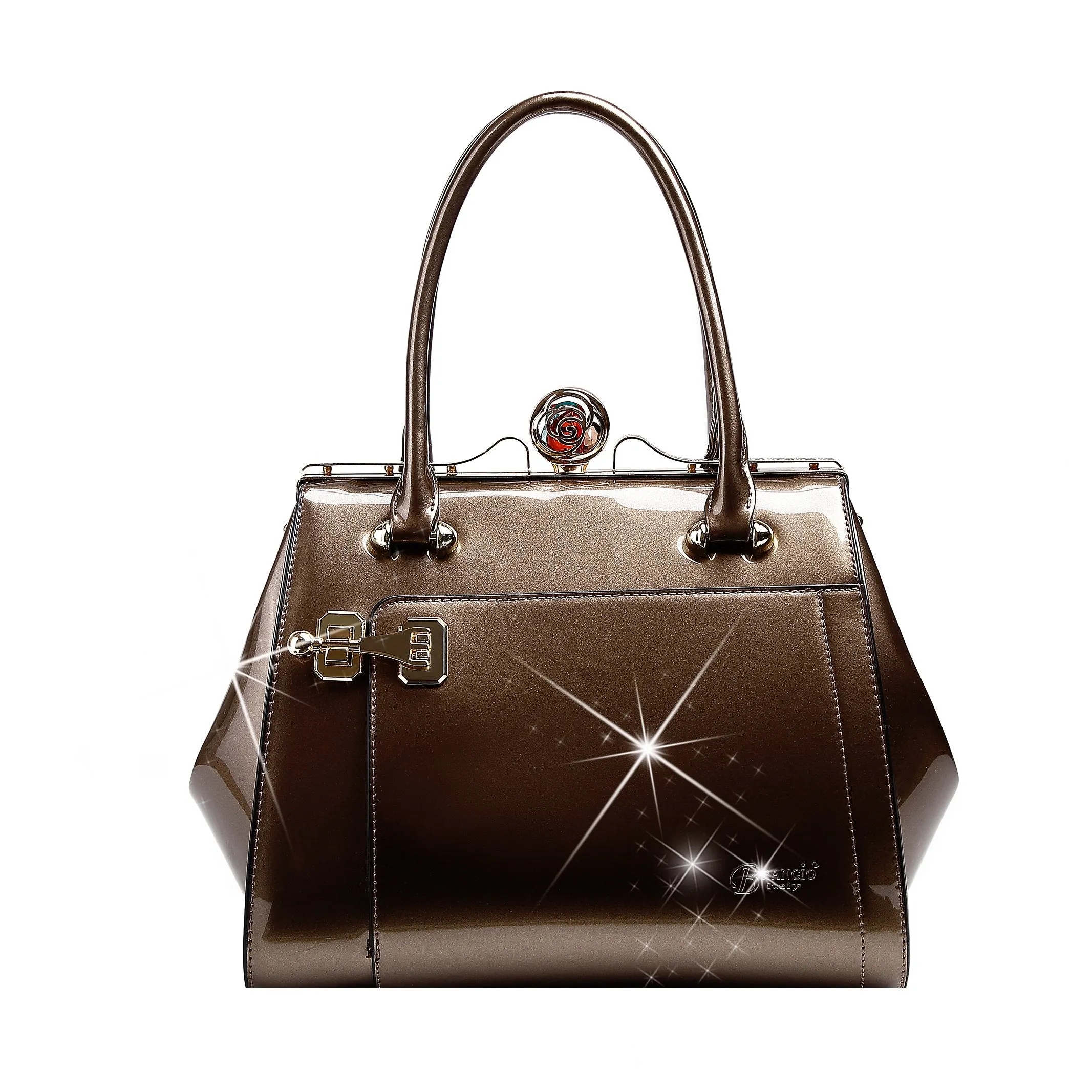 Euro Moda Top Handle Handbag [KB8104]