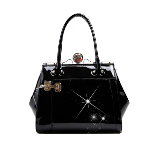 Euro Moda Top Handle Handbag [KB8104]