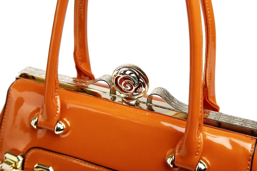 Euro Moda Top Handle Handbag [KB8104]