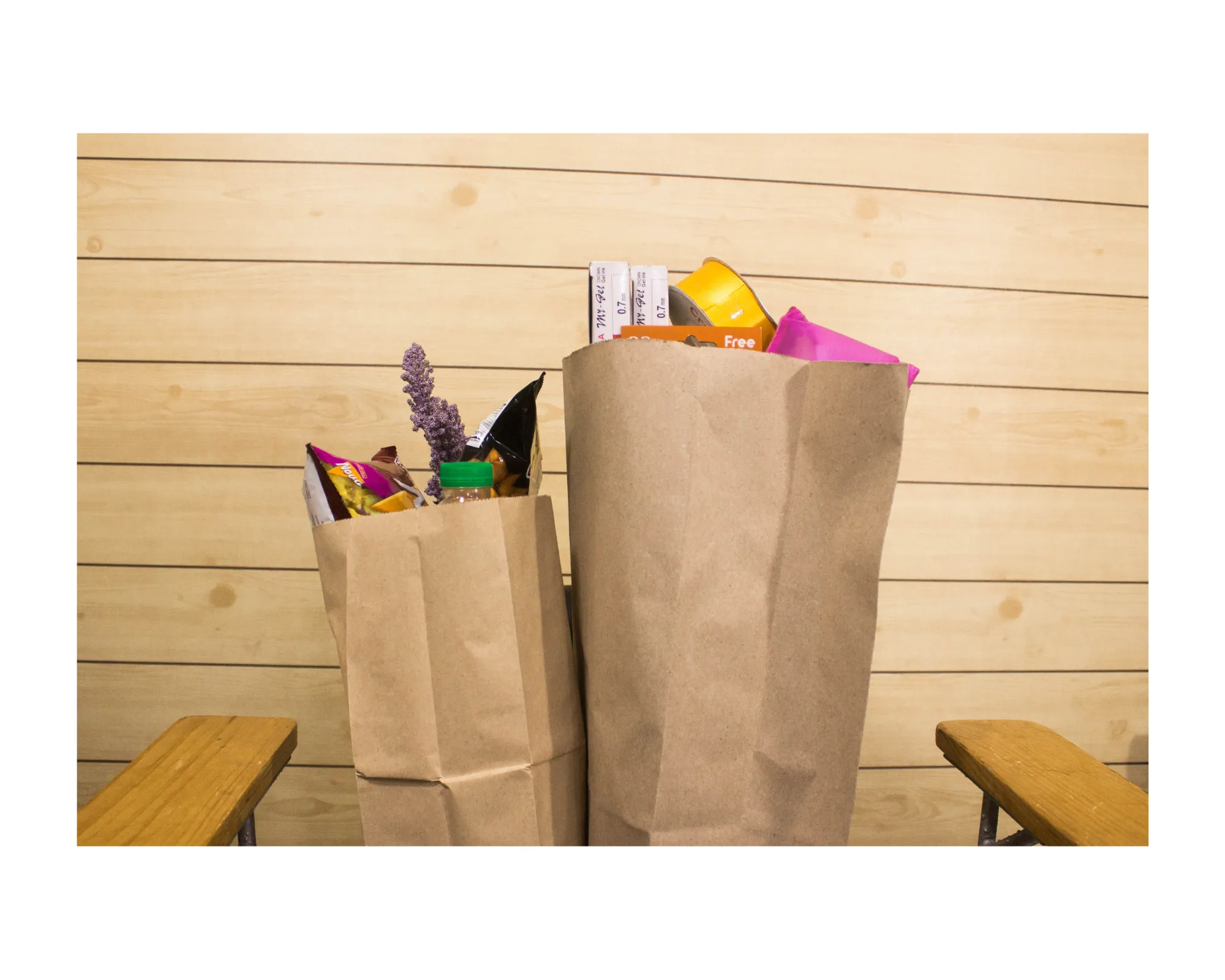 Expanding Brown Paper Bag No. 45 (500pcs)