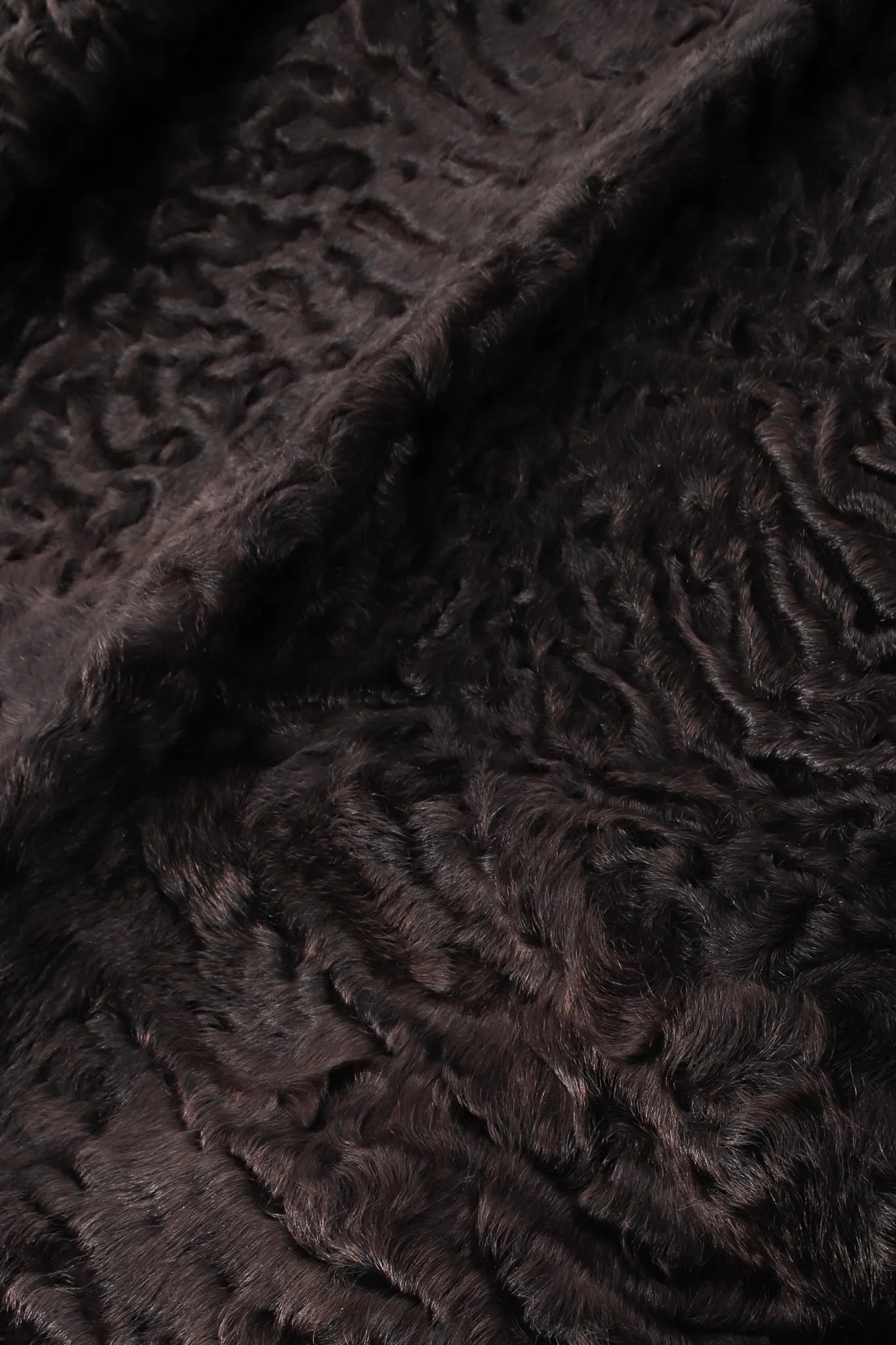 Foiled Suede Reversible Lamb Fur Jacket