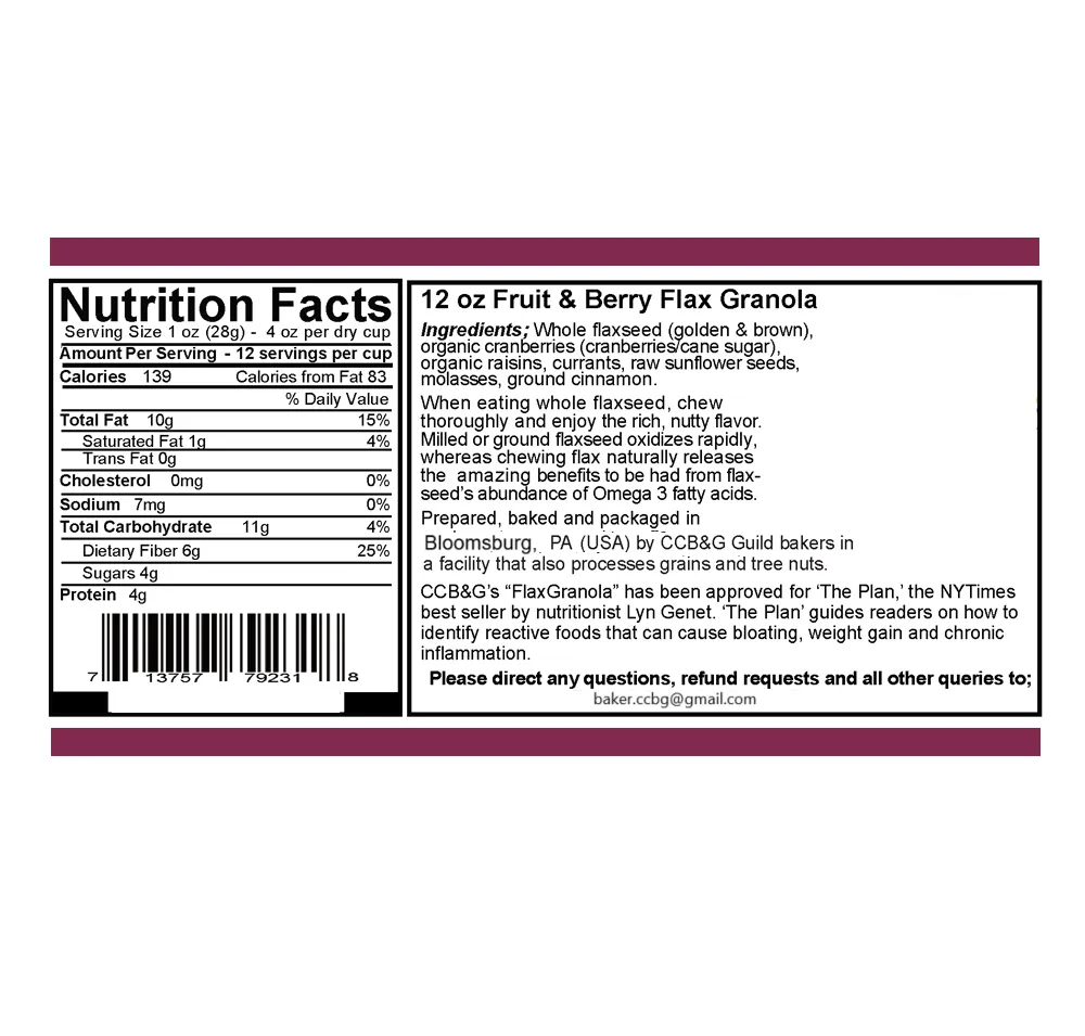 Fruit & Berry Plan Friendly Package
