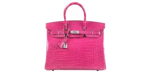 Fuchsia Diamond-Studded Hermes Birkin – $222,000