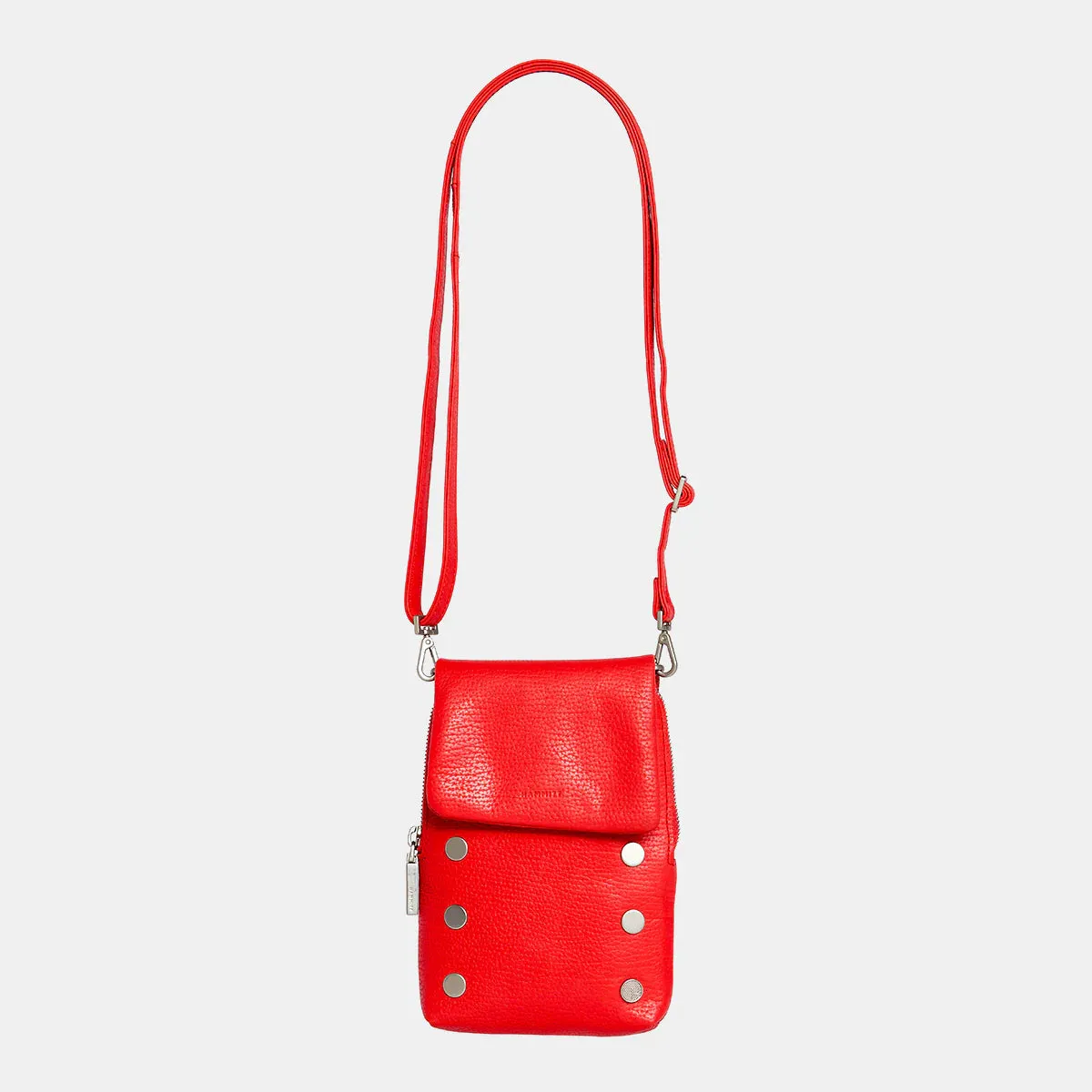 Hammitt VIP Mobile Lighthouse Red/Brushed Silver