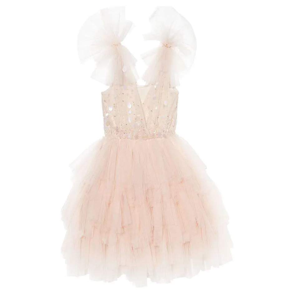Heart Of Glass Tutu Dress - Vanilla