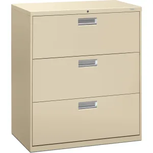 HON Brigade 600 Series 3-Drawer Lateral