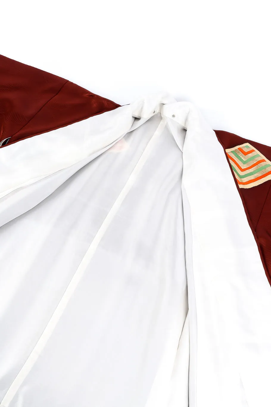 Japanese Embossed Silk Kimono