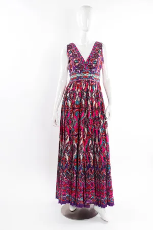 Jeweled & Studded Botanical Jumpsuit