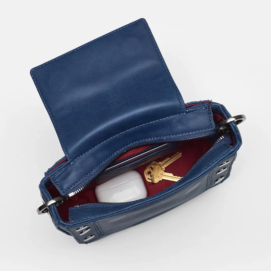 Kayce Saddle Med (Vintage Navy)