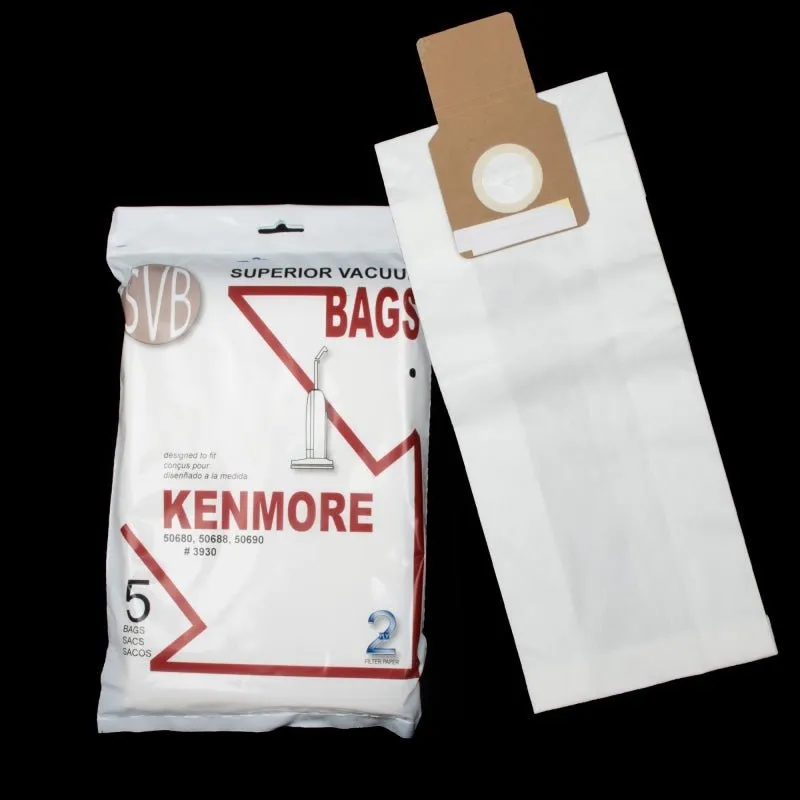 Kenmore/ Panasonic Paper Bag Type "U12", "U", "U10" w/ Rubber Seal