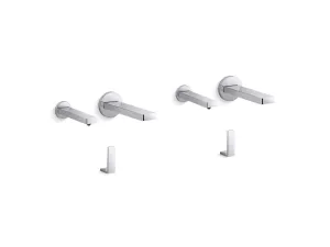 KOHLER K-181025-BC1 Composed Touchless lavatory faucets and soap dispensers with Kinesis sensor technology, AC-powered, 0.5 gpm