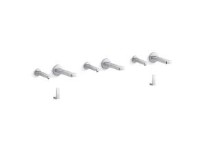 KOHLER K-181028-BC1 Composed Touchless lavatory faucets and soap dispensers with Kinesis sensor technology, AC-powered, 0.5 gpm