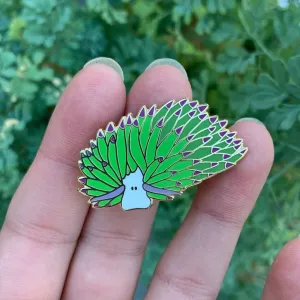 Leaf Sheep Sea Slug Pin