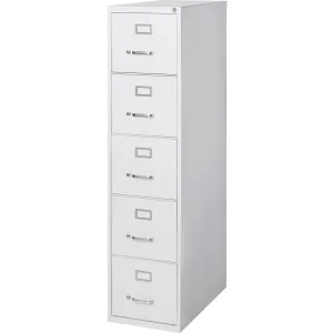 Lorell Commercial Grade 28.5'' Letter-size Vertical Files - 5-Drawer