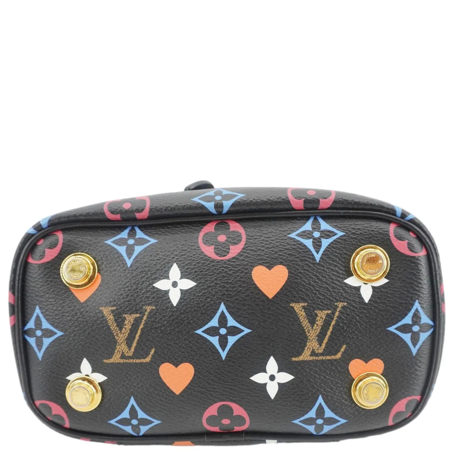 LOUIS VUITTON Game On Vanity PM Monogram Canvas Shoulder Bag Black