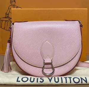 Louis Vuitton Saint Cloud Epi Leather NM Shoulder/Crossbody In Rose Ballerine