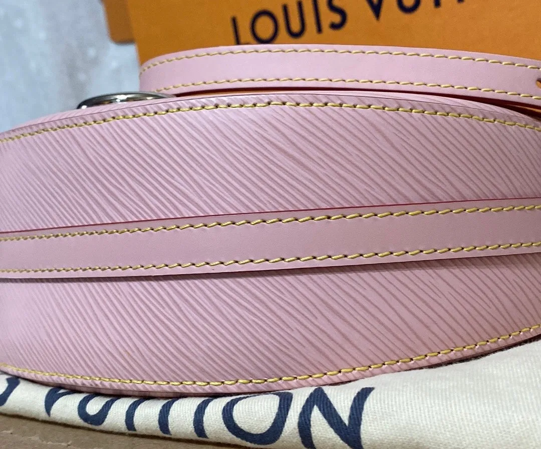 Louis Vuitton Saint Cloud Epi Leather NM Shoulder/Crossbody In Rose Ballerine