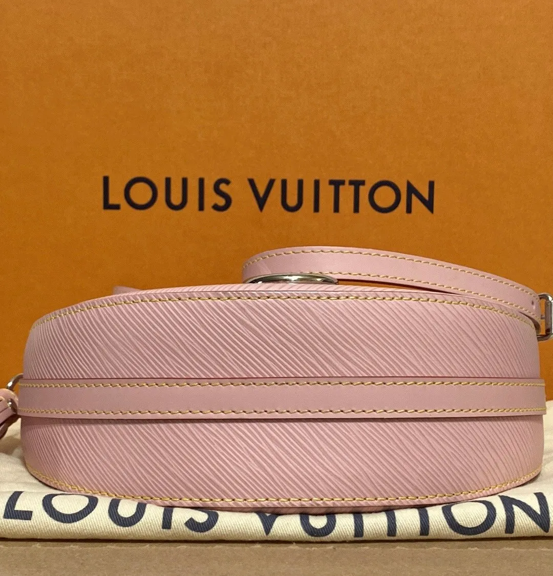 Louis Vuitton Saint Cloud Epi Leather NM Shoulder/Crossbody In Rose Ballerine