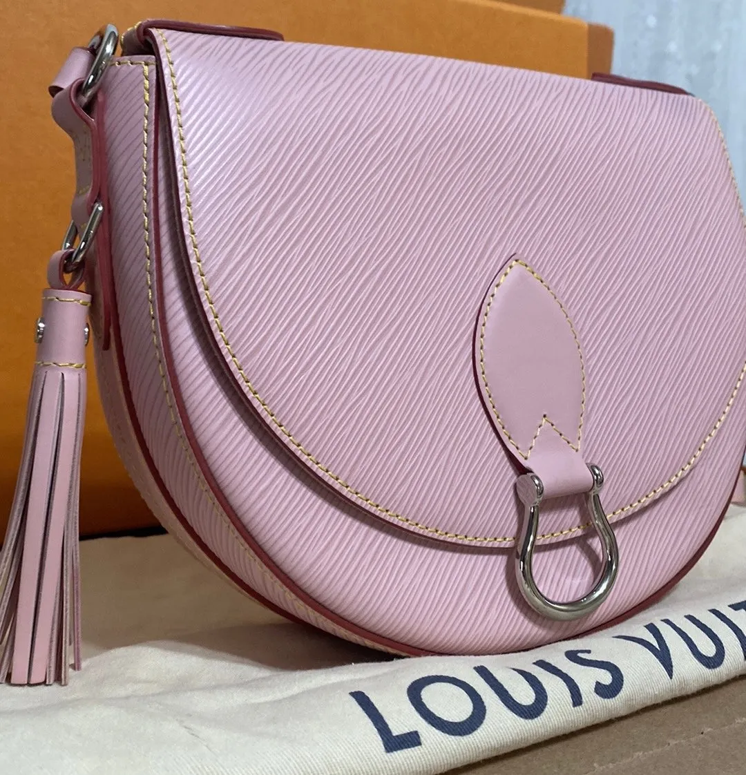 Louis Vuitton Saint Cloud Epi Leather NM Shoulder/Crossbody In Rose Ballerine