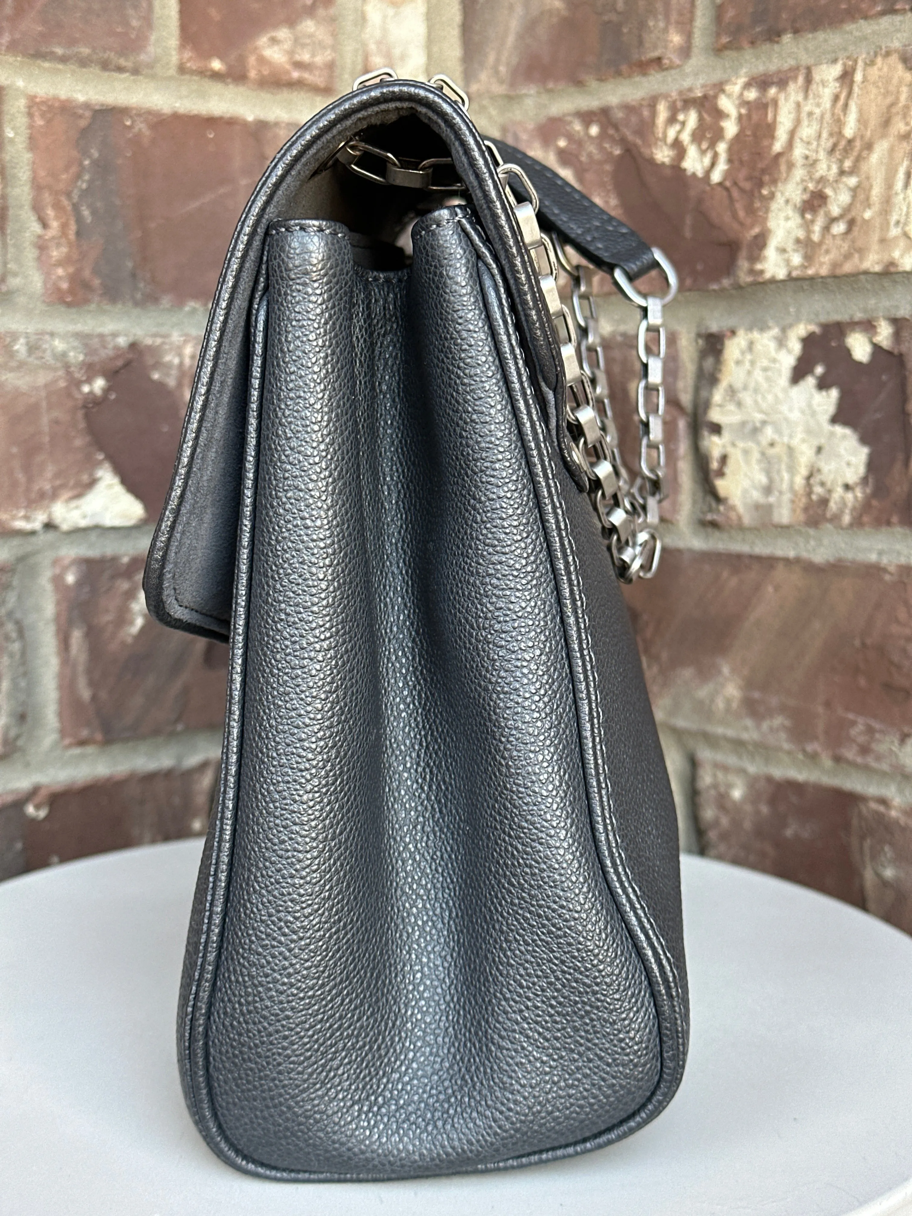 Louis Vuitton Saint Germain Handbag Studded Monogram Empreinte Leather MM	79001