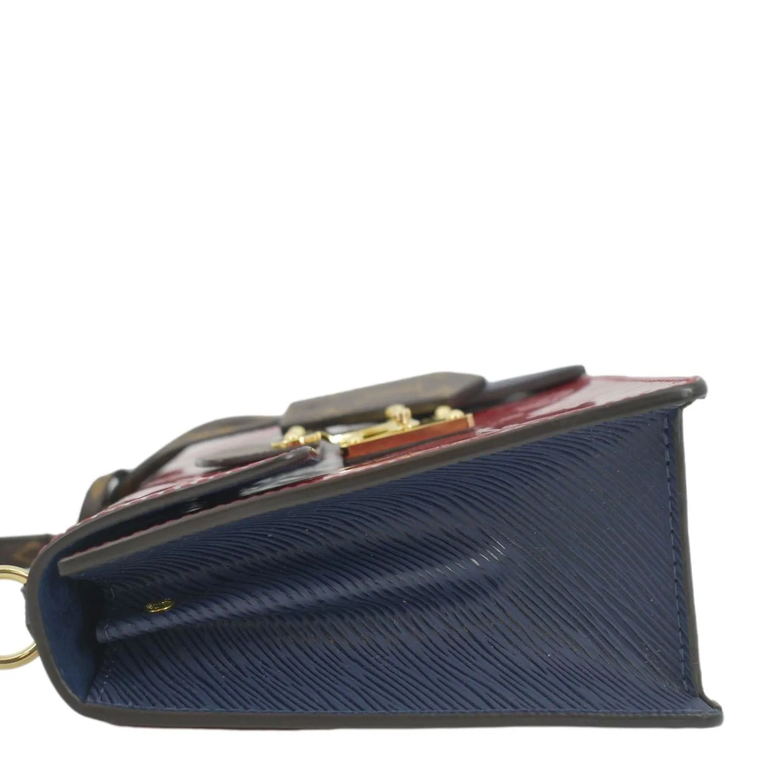 LOUIS VUITTON Spring Street Monogram Vernis Crossbody Bag Red