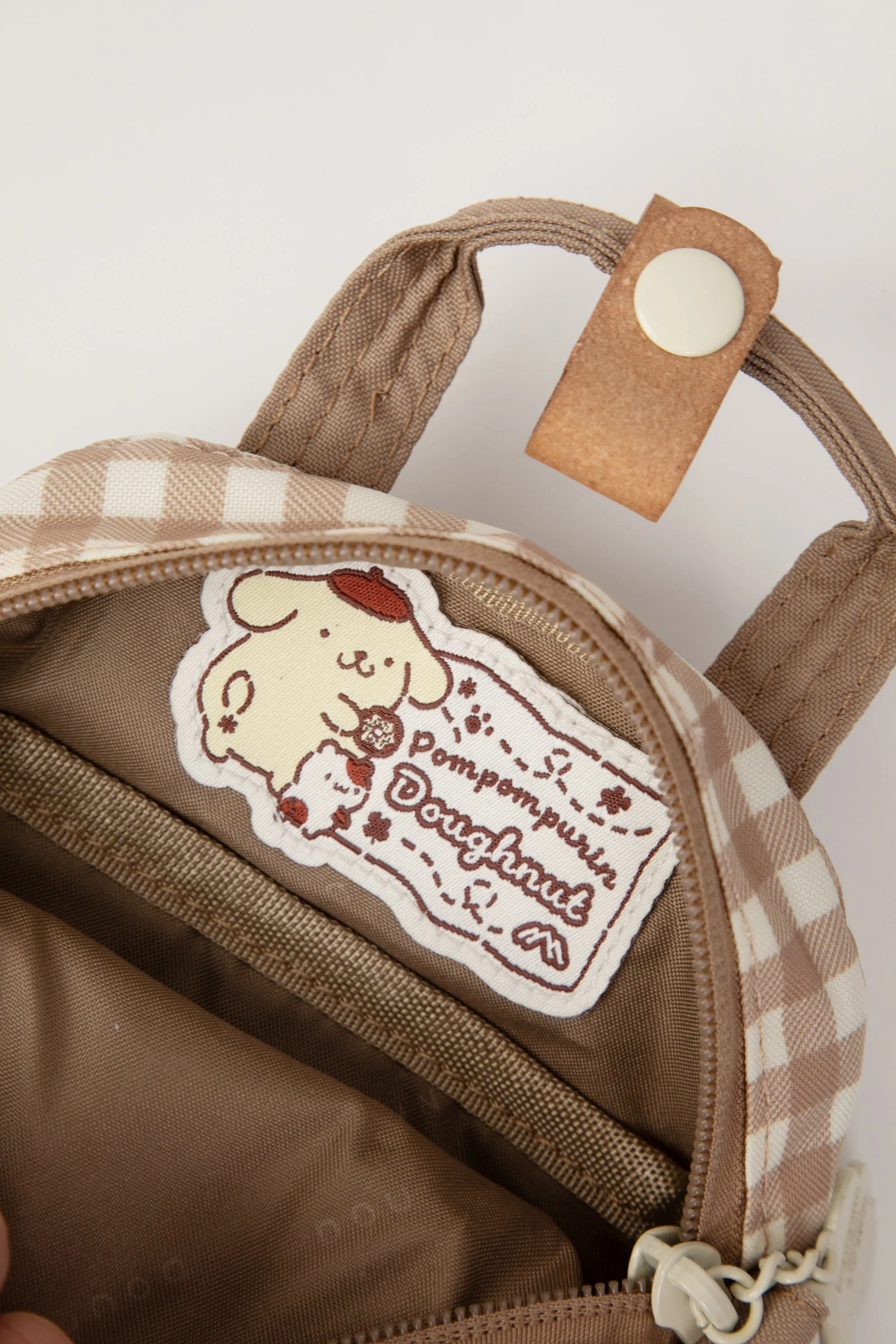 Macaroon Tiny Doughnut X Pompompurin Series Crossbody Bag