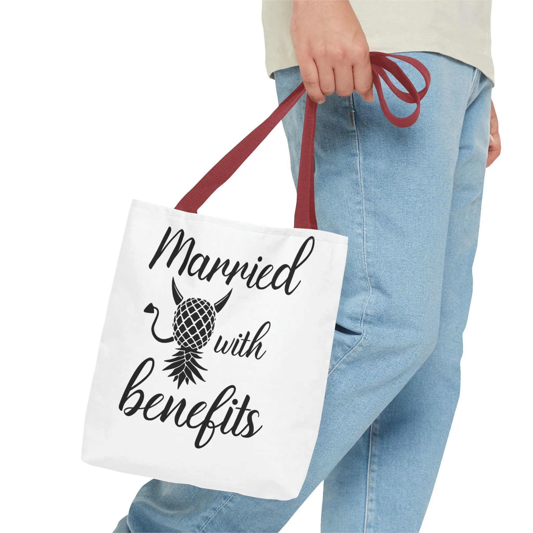 Married with Benefits Tote Bag – Fun & Playful Gift for Couples