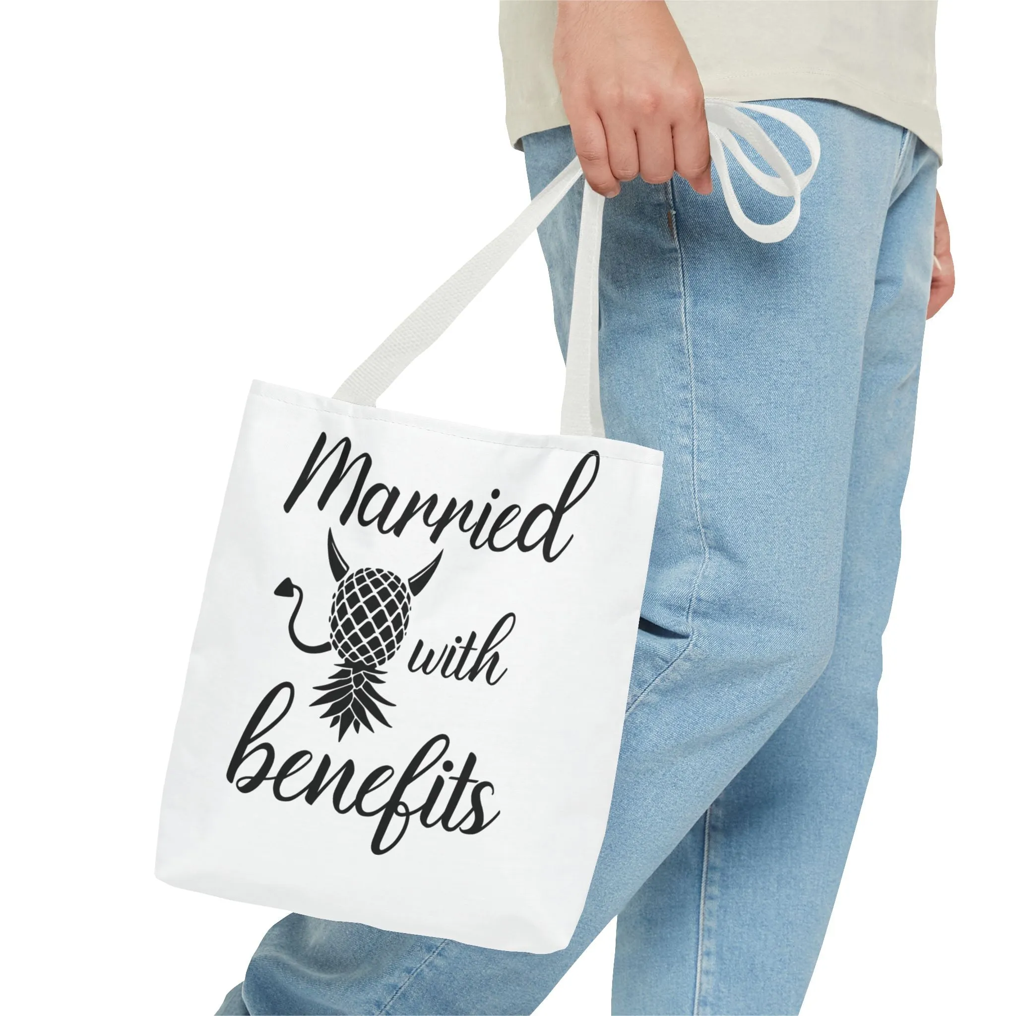 Married with Benefits Tote Bag – Fun & Playful Gift for Couples