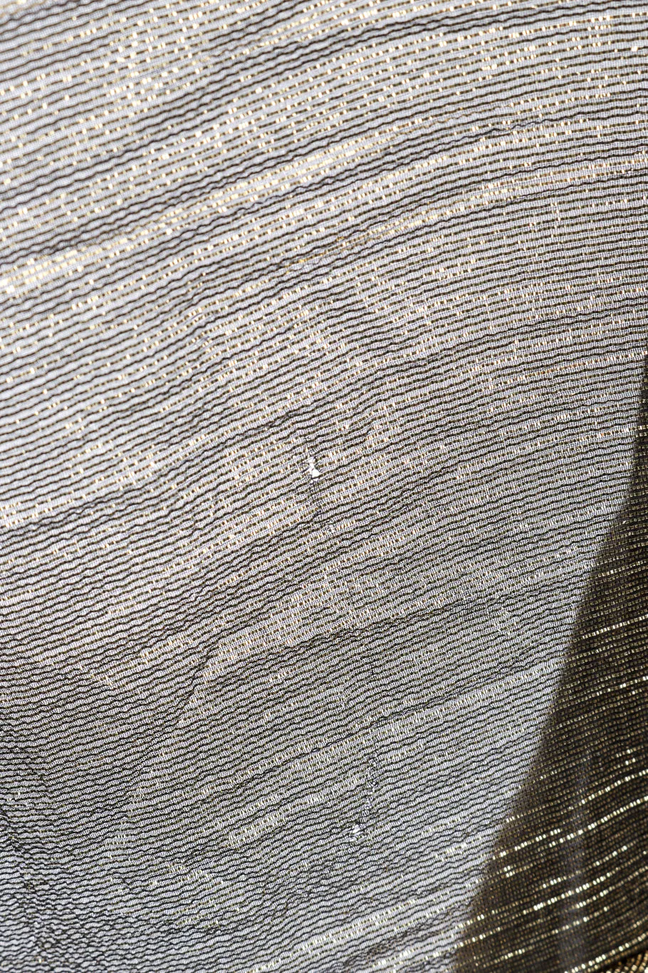 Metallic Crinkled Duster
